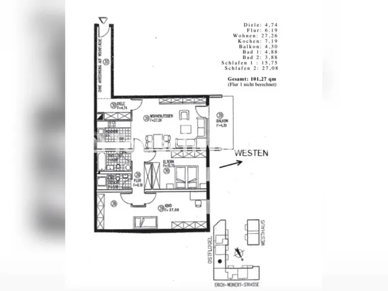 Tauschwohnung: Suchen 5-6 Raumwohnung, bieten große 3 Raumwohnung — photo 1
